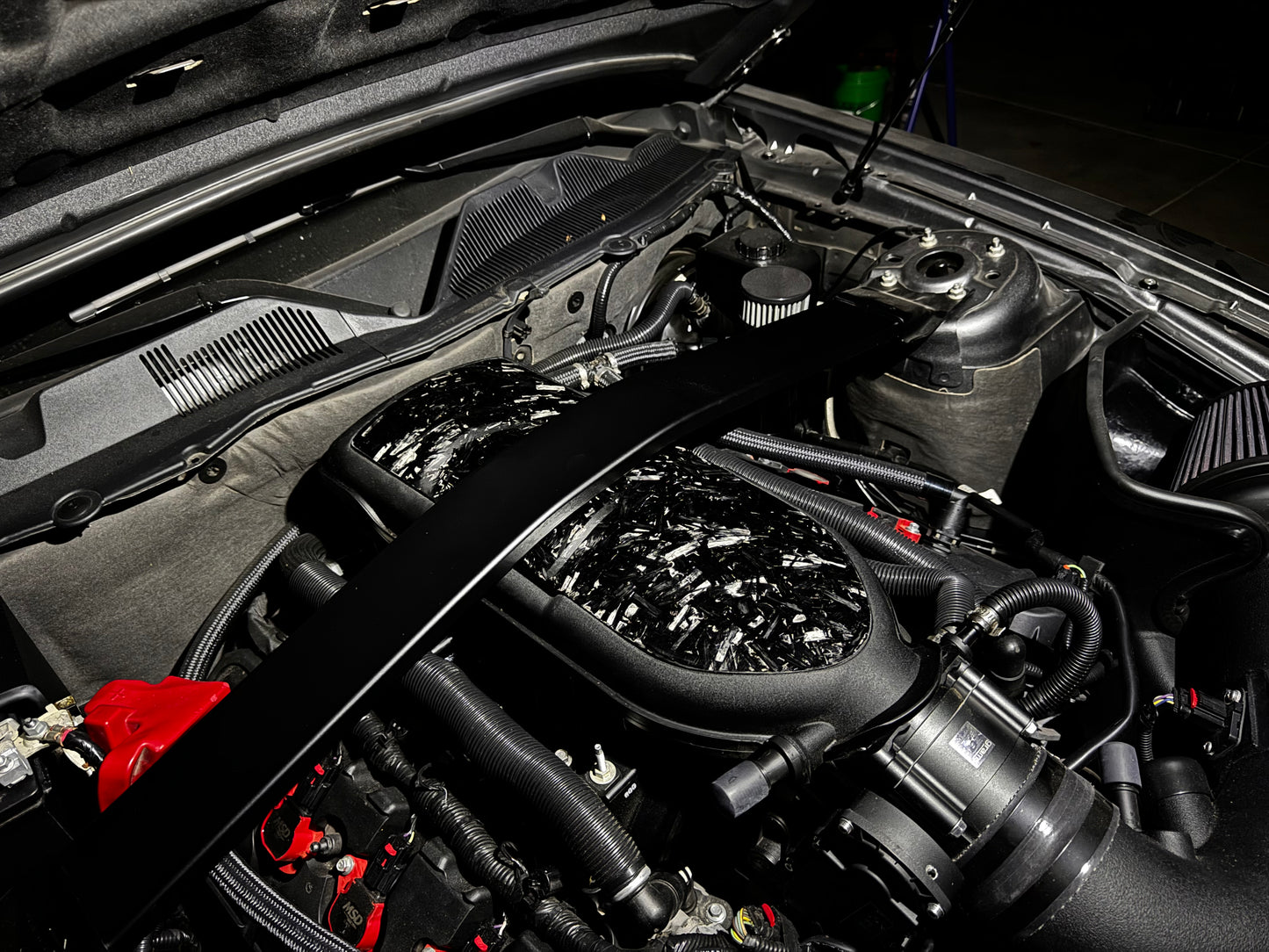 Carbon Fiber Boss 302 Cover Forged